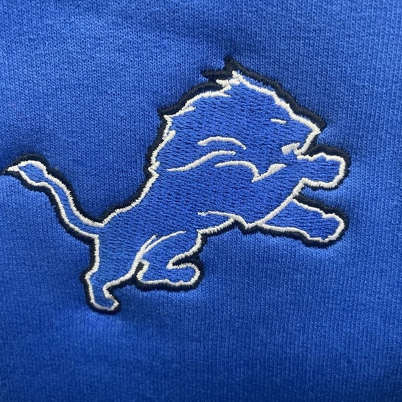 Detroit Lions zip-up hoodie Lg - Picture 3 of 3